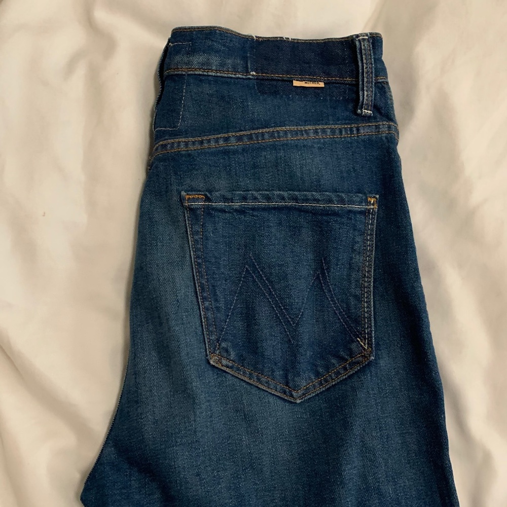 Mother Denim - Tippy Toppy Frisky Flood Fray - Size 29